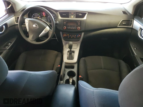 2015 Nissan Sentra SV with VIN 3N1AB7AP6FY285047, listed as a Copart auction lot 54151275 with 104,978 mi miles and Salvage Title. Bid and sale history available at DreamBid. Image 8.