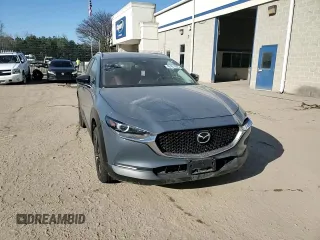 2022 Mazda CX-30 S Carbon Edition с VIN 3MVDMBCL7NM429131, выставлен на аукционе Copart как лот 42421695 с пробегом 21 825 миль миль и Списание • Salvage title. История ставок и продаж доступна на DreamBid. Изображение 10.