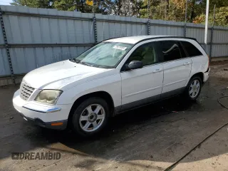 2004 Chrysler Pacifica Touring with VIN 2C4GM68464R600935, listed as a Copart auction lot 79678084 with 160,576 mi miles and Salvage Title. Bid and sale history available at DreamBid. Image 1.