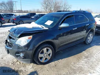 2015 Chevrolet Equinox LTZ with VIN 2GNFLDE38F6339401, listed as a IAAI auction lot 41369578 with 144,167 mi miles. Bid and sale history available at carsss.com. Image 2.