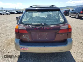 2001 Subaru Legacy Outback with VIN 4S3BH665717654929, listed as a Copart auction lot 62233615 with 274,679 mi miles and Clean title. Bid and sale history available at DreamBid. Image 6.