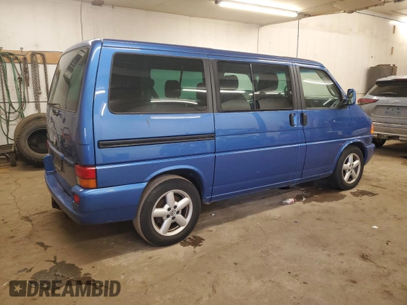 2003 Volkswagen EuroVan с VIN WV2KB47053H044308, выставлен на аукционе Copart как лот 81267494 с пробегом 174 679 миль миль и Чистый • Clean title. История ставок и продаж доступна на DreamBid. Изображение 3.
