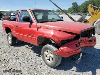 1996 Dodge Ram 1500 with VIN 1B7HC16Y0TS664448, listed as a Copart auction lot 58747994 with 305,896 mi miles and Salvage Title. Bid and sale history available at carsss.com. Image 4.