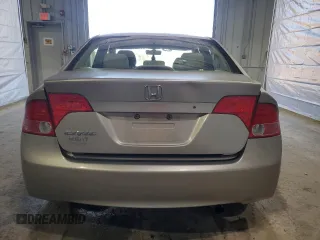 2006 Honda Civic LX with VIN 2HGFA16596H517075, listed as a Copart auction lot 48739855 with 81,174 mi miles and Salvage Title. Bid and sale history available at DreamBid. Image 6.