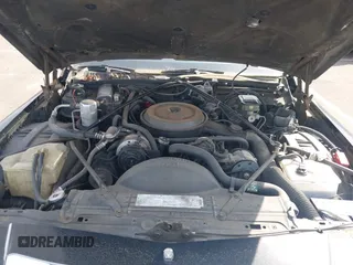 1987 Cadillac Brougham z VIN 1G6DW51Y0H9753376, wystawiony jako IAAI lot #42114437 z przebiegiem 69 484 mil mil oraz . Historia ofert i sprzedaży dostępna na DreamBid. Obrazek 10.