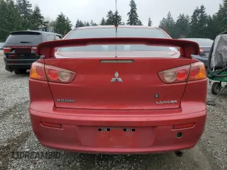 2008 Mitsubishi Lancer DE with VIN JA3AU16U78U019107, listed as a Copart auction lot 50465755 with 219,702 mi miles and Salvage Title. Bid and sale history available at carsss.com. Image 6.