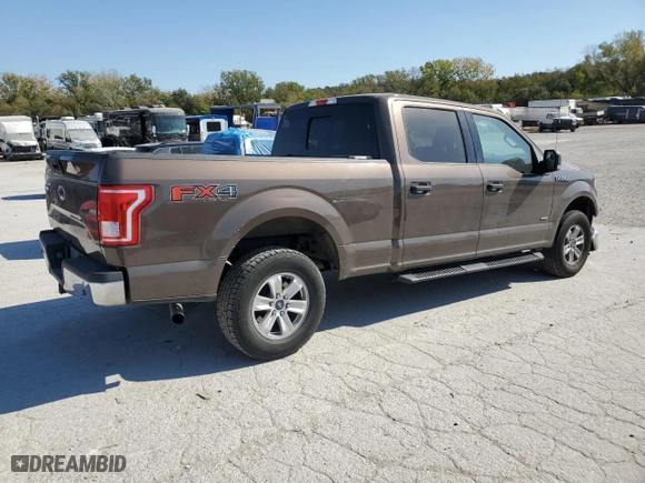 2015 Ford F-150 XLT w/HD Payload Pkg with VIN 1FTFW1EG8FKD03366, listed as a Copart auction lot 76162214 with 230,146 mi miles and Salvage Title. Bid and sale history available at carsss.com. Image 3.