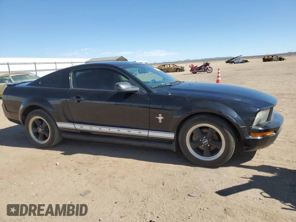 2008 Ford Mustang Deluxe with VIN 1ZVHT80N685103553, listed as a Copart auction lot 63146695 with 156,645 mi miles and Clean title. Bid and sale history available at DreamBid. Image 4.