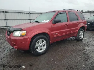 2007 Ford Escape Hybrid with VIN 1FMCU59H47KB77538, listed as a Copart auction lot 86355294 with 113,539 mi miles and Salvage Title. Bid and sale history available at carsss.com. Image 1.