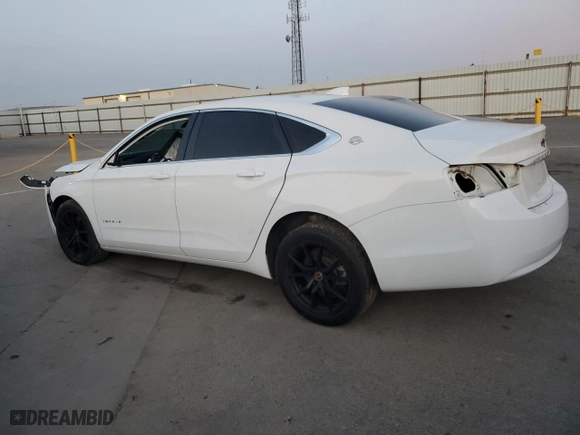 2016 Chevrolet Impala LS with VIN 2G11X5SA8G9160882, listed as a Copart auction lot 84731724 with 0 mi miles and Salvage Title. Bid and sale history available at carsss.com. Image 2.