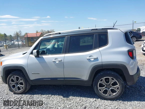 2016 Jeep Renegade Limited with VIN ZACCJBDT2GPD20595, listed as a IAAI auction lot 42122972 with 109,948 mi miles and . Bid and sale history available at DreamBid. Image 14.