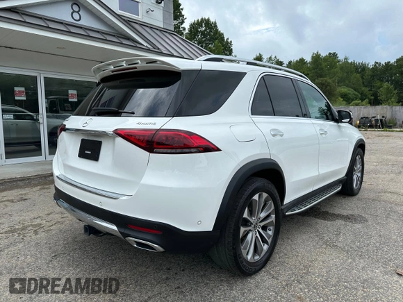2020 Mercedes-Benz GLE 350 with VIN 4JGFB4KB0LA172131, listed as a Copart auction lot 65279065 with 98,237 mi miles and Clean title. Bid and sale history available at DreamBid. Image 4.