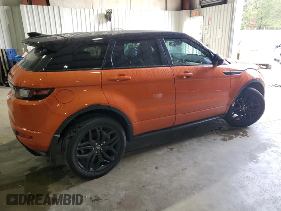 2017 Land Rover Range Rover Evoque HSE Dynamic with VIN SALVD2BGXHH216153, listed as a Copart auction lot 83575024 with 86,515 mi miles and Salvage Title. Bid and sale history available at carsss.com. Image 3.