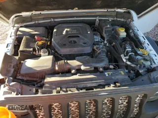 2021 Jeep Wrangler Unlimited Sport Altitude with VIN 1C4HJXDN1MW597113, listed as a Copart auction lot 80121424 with 50,409 mi miles and Salvage title. Bid and sale history available at DreamBid. Image 11.