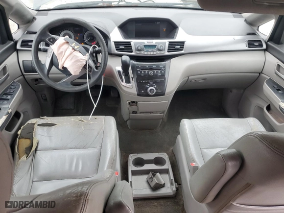 2013 Honda Odyssey LX with VIN 5FNRL5H25DB028790, listed as a Copart auction lot 46675685 with 219,064 mi miles and Salvage Title. Bid and sale history available at carsss.com. Image 8.