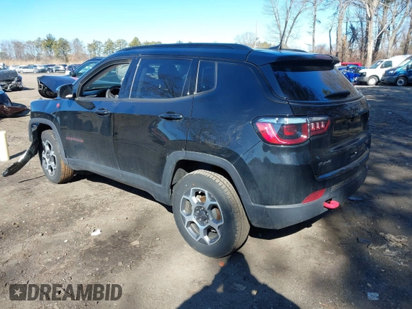 2022 Jeep Compass Trailhawk с VIN 3C4NJDDB2NT195468, выставлен на аукционе IAAI как лот 41591739 с пробегом 40 584 миль миль и . История ставок и продаж доступна на DreamBid. Изображение 3.