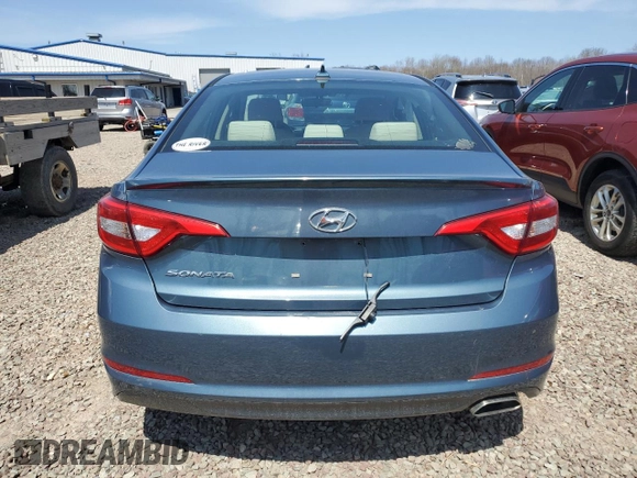 2015 Hyundai Sonata 2.4L SE with VIN 5NPE24AF3FH210890, listed as a Copart auction lot 53144635 with 113,431 mi miles and Salvage Title. Bid and sale history available at carsss.com. Image 6.