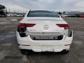 2022 Mercedes-Benz CLA with VIN W1K5J5BB9NN302532, listed as a Copart auction lot 36118653 with 5,193 mi miles. Bid and sale history available at carsss.com. Image 6.