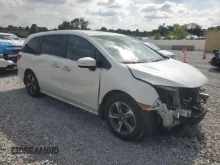2020 Honda Odyssey Touring z VIN 5FNRL6H86LB036888, wystawiony jako Copart lot #58781675 z przebiegiem 130 329 mil mil oraz Szkoda całkowita • Salvage title. Historia ofert i sprzedaży dostępna na DreamBid. Obrazek 4.