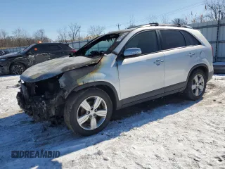 2012 Kia Sorento EX with VIN 5XYKU3A64CG224209, listed as a Copart auction lot 46078525 with 0 mi miles and Salvage Title. Bid and sale history available at carsss.com. Image 1.