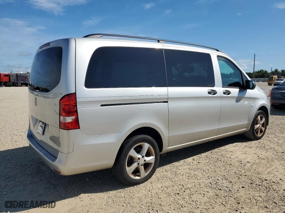 2016 Mercedes-Benz Metris Passenger Van with VIN WD4PG2EE0G3128134, listed as a Copart auction lot 73753184 with 0 mi miles and Salvage Title. Bid and sale history available at carsss.com. Image 3.