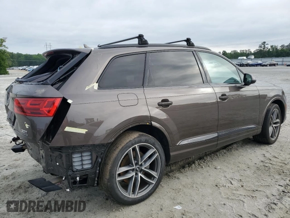 2018 Audi Q7 Prestige z VIN WA1VAAF72JD023846, wystawiony jako Copart lot #56016385 z przebiegiem 55 626 mil mil oraz Szkoda całkowita • Salvage title. Historia ofert i sprzedaży dostępna na DreamBid. Obrazek 3.