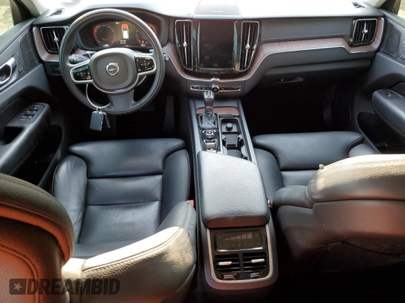 2019 Volvo XC60 Inscription with VIN LYV102RL0KB197206, listed as a Copart auction lot 60993765 with 54,508 mi miles and Salvage title. Bid and sale history available at DreamBid. Image 8.