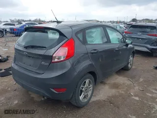 2018 Ford Fiesta SE with VIN 3FADP4EJ1JM112798, listed as a IAAI auction lot 41700099 with 191,488 mi miles. Bid and sale history available at carsss.com. Image 4.