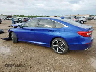 2020 Honda Accord Sport with VIN 1HGCV2F37LA019365, listed as a Copart auction lot 60469655 with 103,881 mi miles and Salvage title. Bid and sale history available at DreamBid. Image 2.