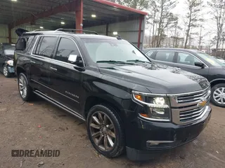 2015 Chevrolet Suburban LTZ with VIN 1GNSKKKC6FR686871, listed as a IAAI auction lot 41694654 with 207,808 mi miles. Bid and sale history available at carsss.com. Image 1.