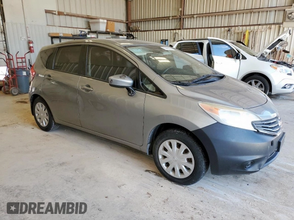 2015 Nissan Note SV with VIN 3N1CE2CP0FL397985, listed as a Copart auction lot 60489685 with 82,060 mi miles and Salvage title. Bid and sale history available at DreamBid. Image 4.