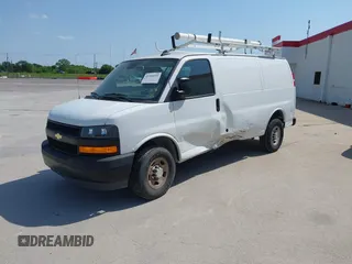 2022 Chevrolet Express Cargo with VIN 1GCWGAFP2N1189624, listed as a IAAI auction lot 41984552 with 11,339 mi miles and . Bid and sale history available at DreamBid. Image 2.