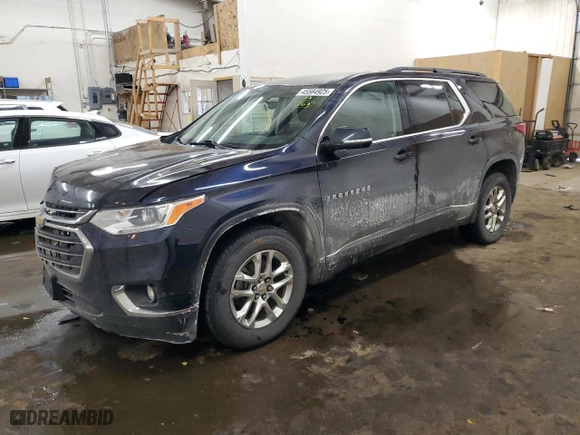2020 Chevrolet Traverse LT Cloth with VIN 1GNEVGKW2LJ118249, listed as a Copart auction lot 45584925 with 132,111 mi miles and Salvage Title. Bid and sale history available at carsss.com. Image 1.