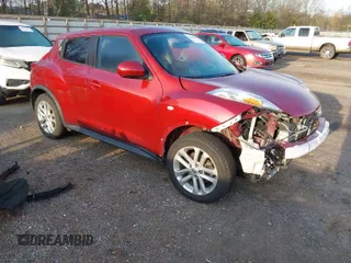 2014 Nissan Juke SL with VIN JN8AF5MV7ET363203, listed as a IAAI auction lot 41908757 with 168,330 mi miles. Bid and sale history available at carsss.com. Image 1.