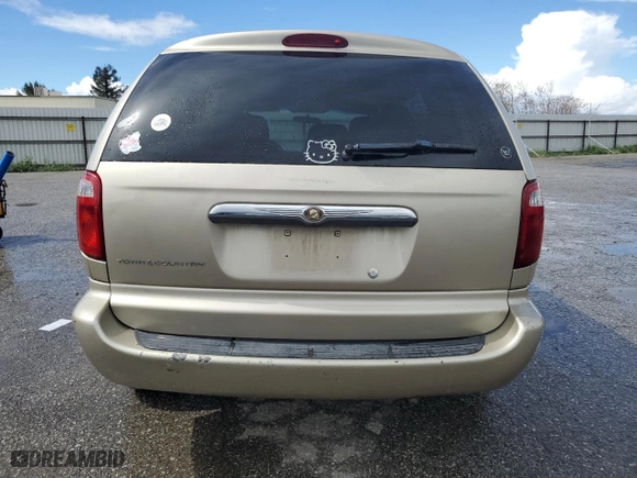 2006 Chrysler Town & Country SWB with VIN 1A4GP45R46B661577, listed as a Copart auction lot 49020265 with NaN miles and Clean Title. Bid and sale history available at carsss.com. Image 6.