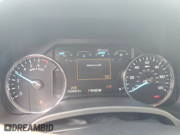 2018 Ford Expedition Platinum with VIN 1FMJU1LT2JEA18729, listed as a Copart auction lot 53870495 with 22,620 mi miles and Salvage title. Bid and sale history available at DreamBid. Image 9.