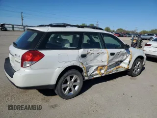 2009 Subaru Outback with VIN 4S4BP60C696342317, listed as a Copart auction lot 53745885 with 200,022 mi miles and Salvage title. Bid and sale history available at DreamBid. Image 3.