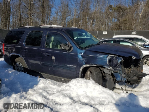 2009 GMC Yukon SLT w/4SB with VIN 1GKFK33059R146280, listed as a Copart auction lot 87421444 with 118,566 mi miles and Salvage Title. Bid and sale history available at carsss.com. Image 4.