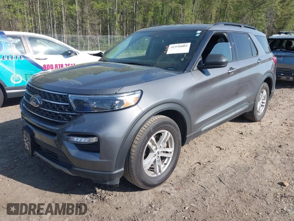 2022 Ford Explorer XLT with VIN 1FMSK7DH7NGC00976, listed as a IAAI auction lot 41938002 with 34,175 mi miles. Bid and sale history available at carsss.com. Image 17.