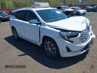 2019 GMC Terrain Denali with VIN 3GKALXEX9KL150337, listed as a IAAI auction lot 42128987 with 40,256 mi miles and . Bid and sale history available at DreamBid. Image 1.