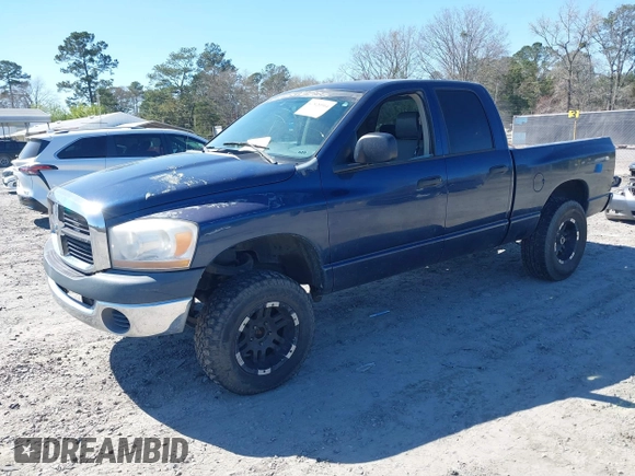 2006 Dodge 1500 SLT with VIN 1D7HU18N76S653621, listed as a IAAI auction lot 41820904 with 191,906 mi miles and . Bid and sale history available at DreamBid. Image 2.