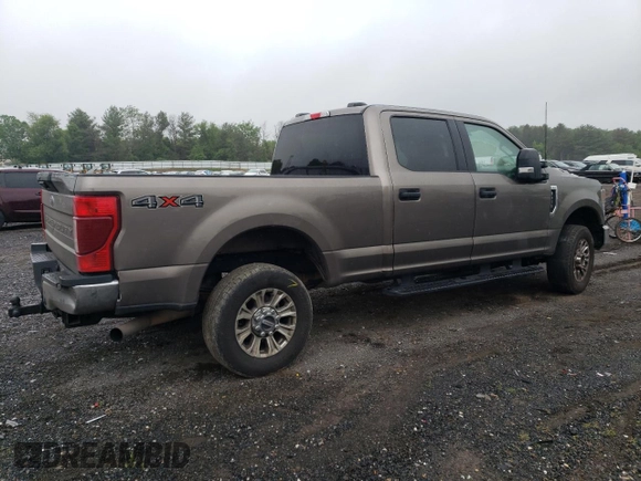 2022 Ford F-250 XL with VIN 1FT7W2B60NEF06206, listed as a Copart auction lot 57085915 with Not provided miles and Salvage title. Bid and sale history available at DreamBid. Image 3.