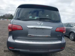 2017 Infiniti QX80 with VIN JN8AZ2NE1H9151466, listed as a IAAI auction lot 41813407 with 82,428 mi miles. Bid and sale history available at carsss.com. Image 16.