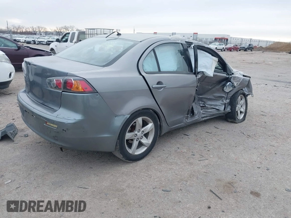 2017 Mitsubishi Lancer ES with VIN JA32U2FU0HU005625, listed as a IAAI auction lot 41378115 with 119,533 mi miles. Bid and sale history available at carsss.com. Image 4.