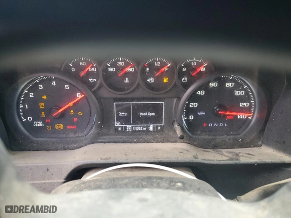 2021 Chevrolet Silverado 2500HD Custom with VIN 1GC4YME78MF244036, listed as a Copart auction lot 84820844 with NaN miles and Salvage Title. Bid and sale history available at carsss.com. Image 9.