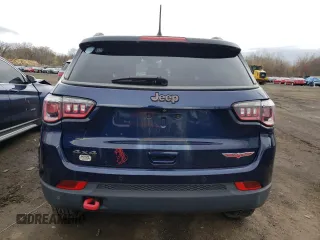 2019 Jeep Compass Trailhawk with VIN 3C4NJDDB2KT597762, listed as a Copart auction lot 53134575 with 85,119 mi miles and Salvage Title. Bid and sale history available at carsss.com. Image 6.
