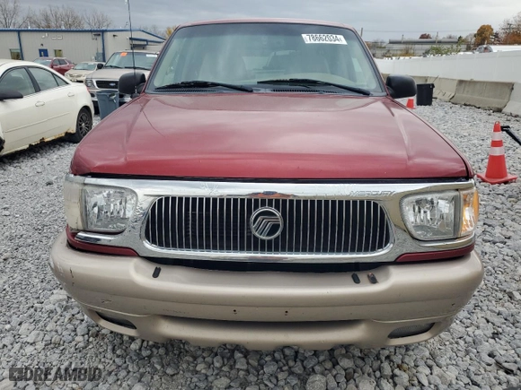 2001 Mercury Mountaineer with VIN 4M2ZU86P11UJ00675, listed as a Copart auction lot 78662034 with 175,433 mi miles and Salvage Title. Bid and sale history available at carsss.com. Image 5.