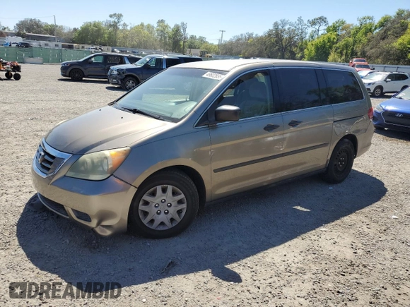2010 Honda Odyssey LX with VIN 5FNRL3H21AB018077, listed as a Copart auction lot 50621515 with 0 mi miles and Salvage Title. Bid and sale history available at carsss.com. Image 1.