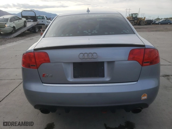 2006 Audi S4 SE with VIN WUAGL78E26A700073, listed as a Copart auction lot 72076464 with 110,259 mi miles and Salvage Title. Bid and sale history available at carsss.com. Image 6.