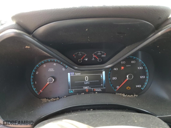 2018 Chevrolet Colorado 4WD Z71 with VIN 1GCPTDE14J1237181, listed as a Copart auction lot 68653624 with 70,807 mi miles and Salvage Title. Bid and sale history available at carsss.com. Image 9.